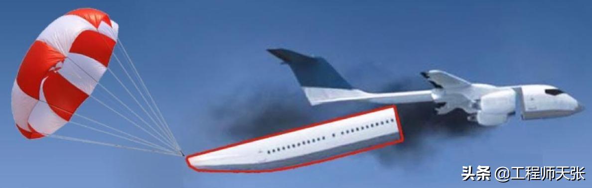 飞机失事为什么不能背降落伞包,民航客机为什么不安装大型降落伞