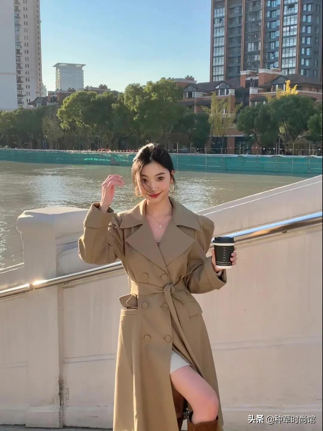 4种不同风格的春季穿搭示范,4种风格20套冬日穿搭照着穿就对了