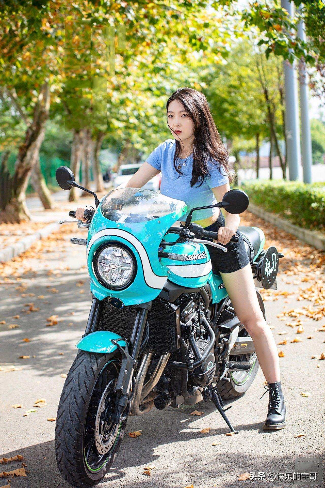 中国最漂亮的女摩托骑手,摩托车女骑手漂亮照片