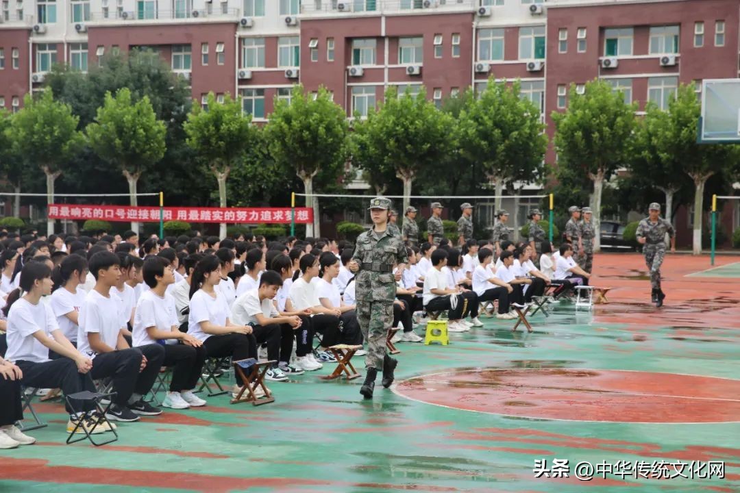 山东师大附中幸福柳分校,山师附中幸福柳分校军训