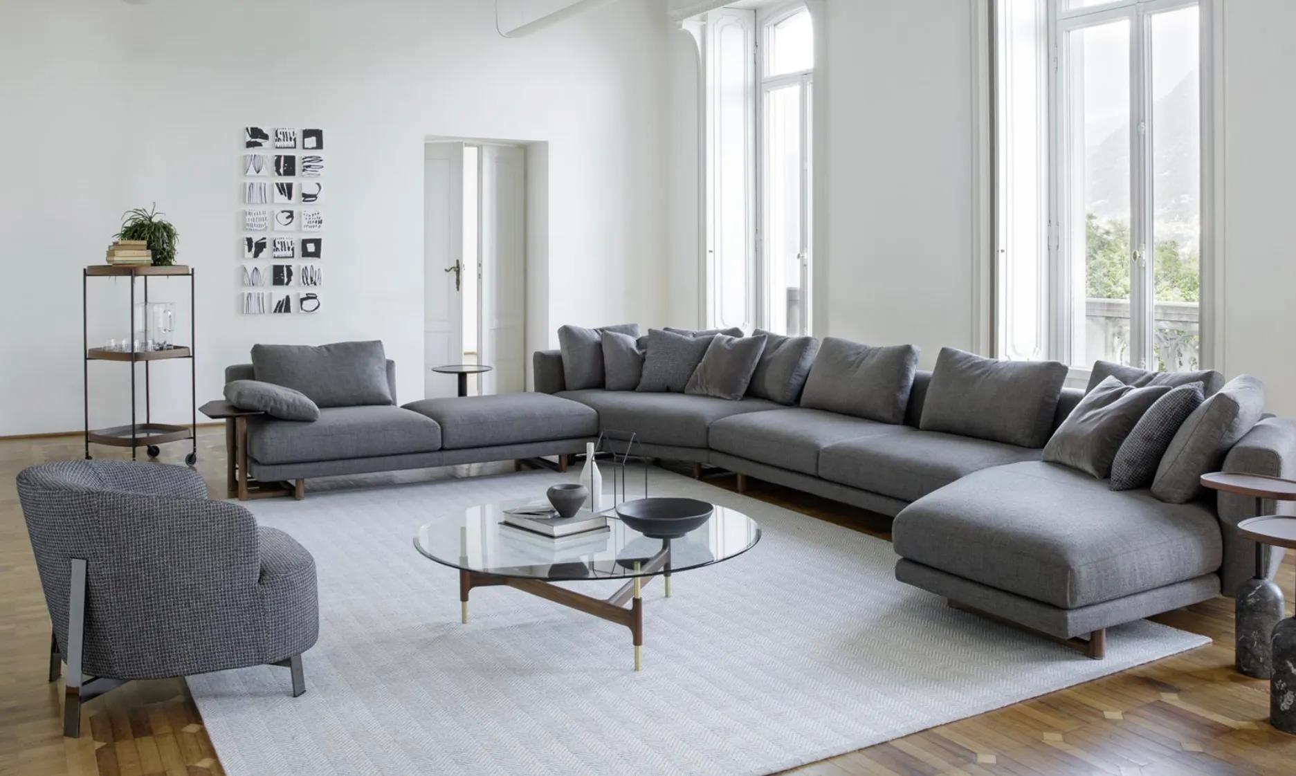 高级感意式极简实木家具,南康意式轻奢客厅家具