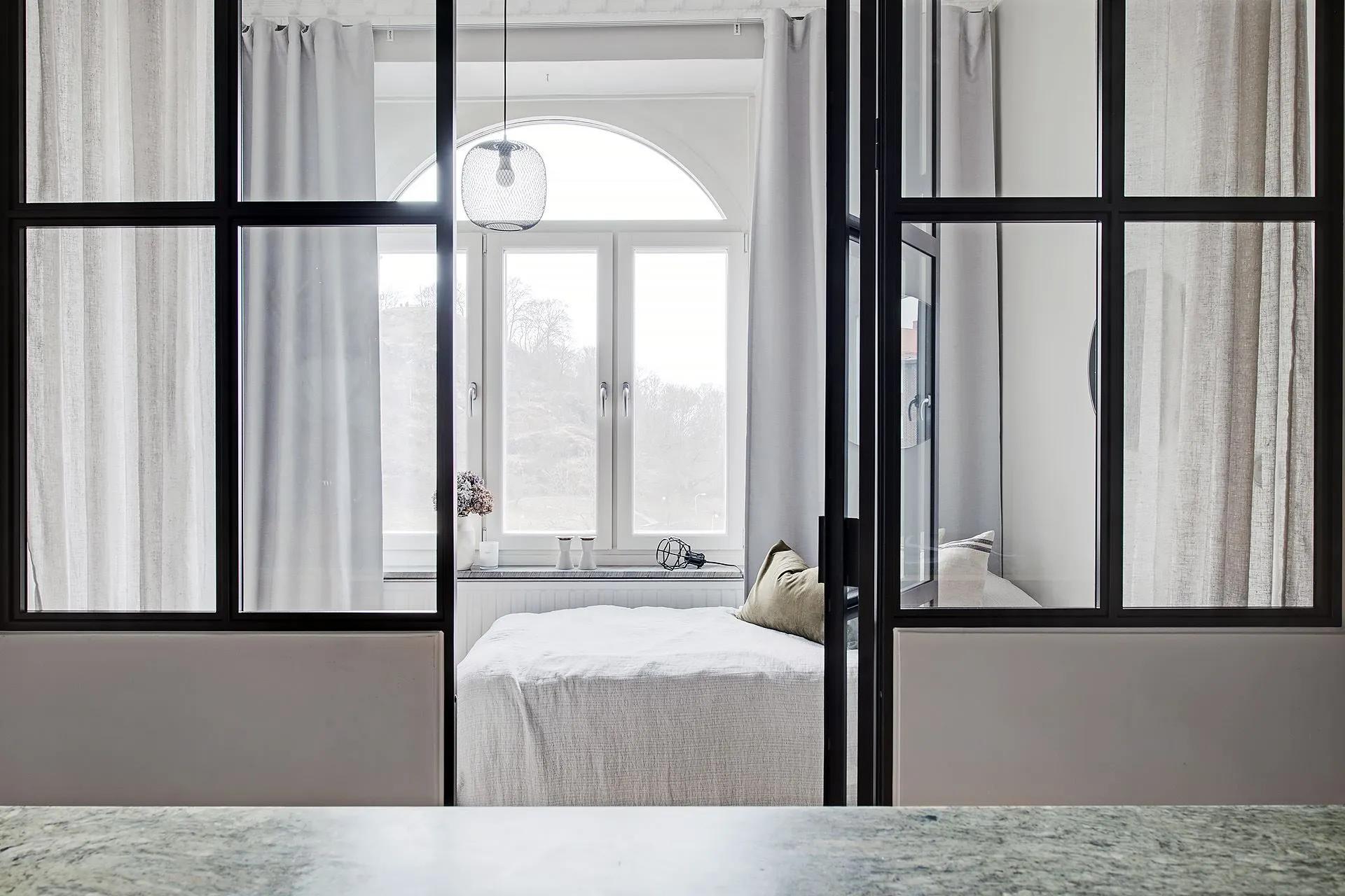 玻璃墙做什么隔断好看,家装玻璃隔断采光墙效果图