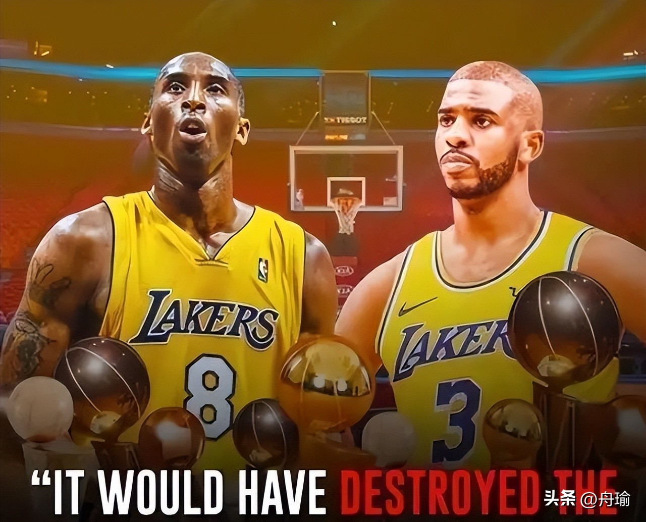 NBA局中人|未能和科比联手,是保罗一辈子的憾