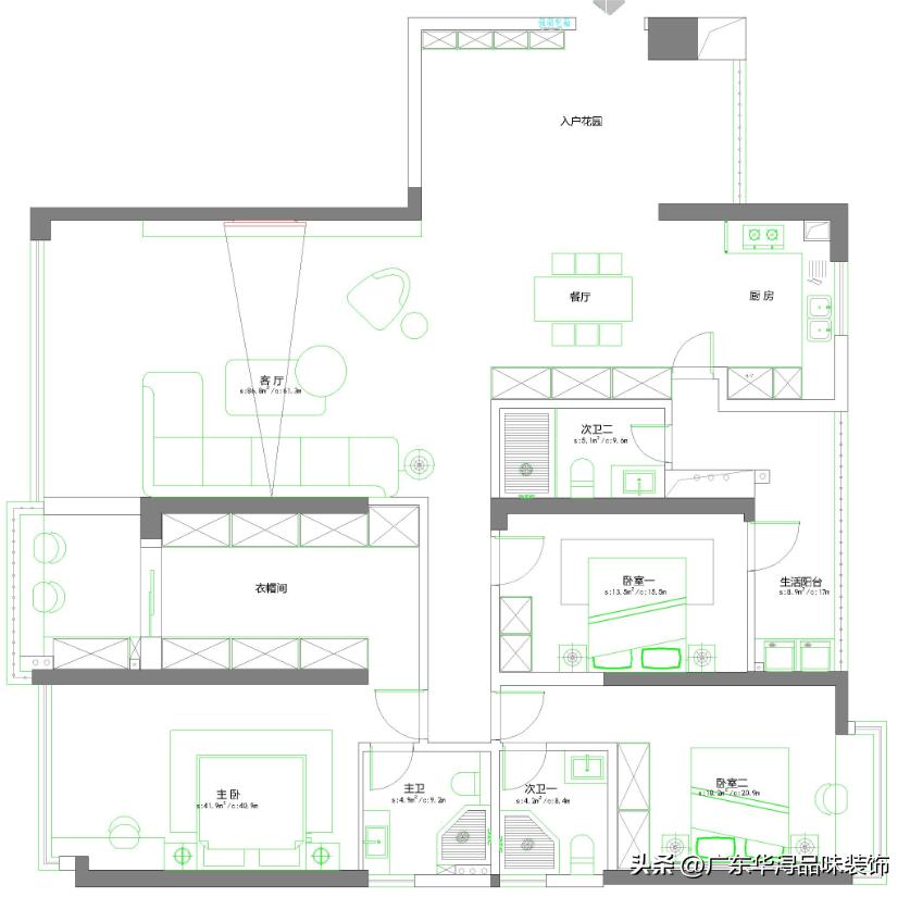 现代轻奢黑白灰风格全屋搭配110平,112平轻奢风灰色简约系