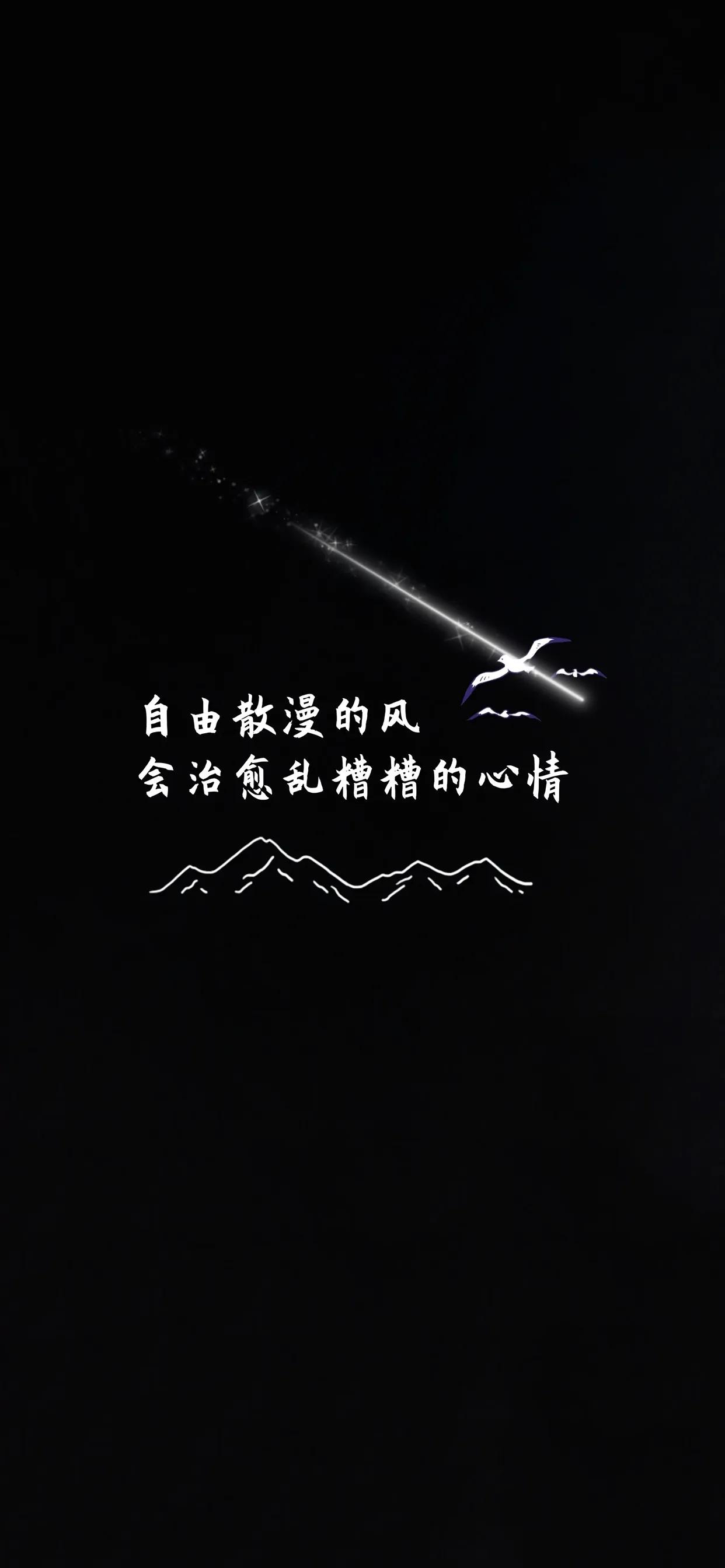 黑色系个性壁纸,手机壁纸高清黑色个性简约