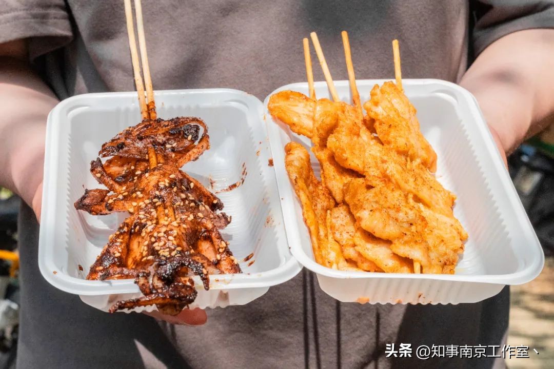 南京新街口明瓦廊美食皮肚面,南京明瓦廊美食推荐必吃