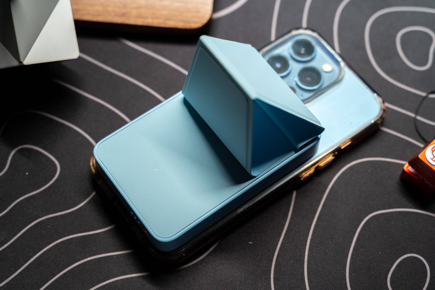 摩米士磁吸充电宝开箱远峰蓝,618买啥东西都优惠吗