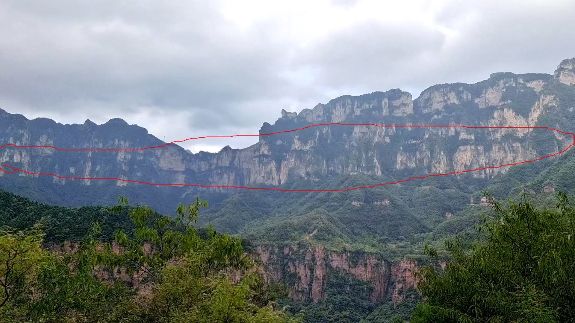 太行山脉徒步穿越,南太行十字岭徒步王莽岭