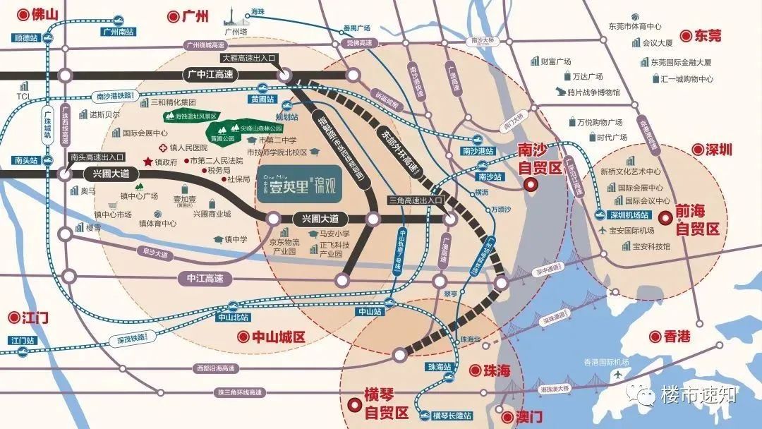 中山中盈壹英里,中山中盈壹英里86平三房