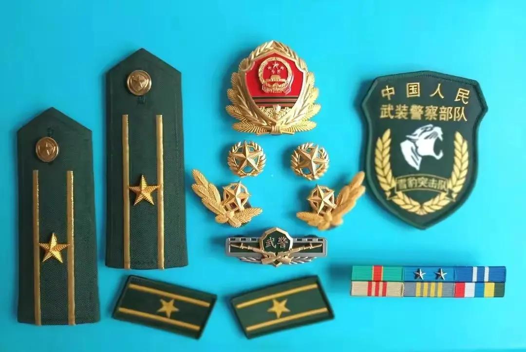 中国陆军狼牙特种部队肩章图片,07式常服肩章军衔饰品