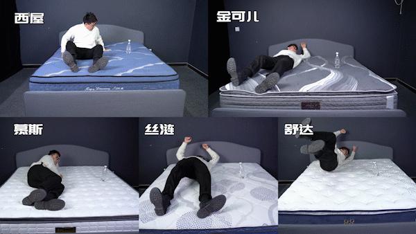 行业揭秘！舒达、西屋、金可儿、丝涟、慕思床垫拆解大横评