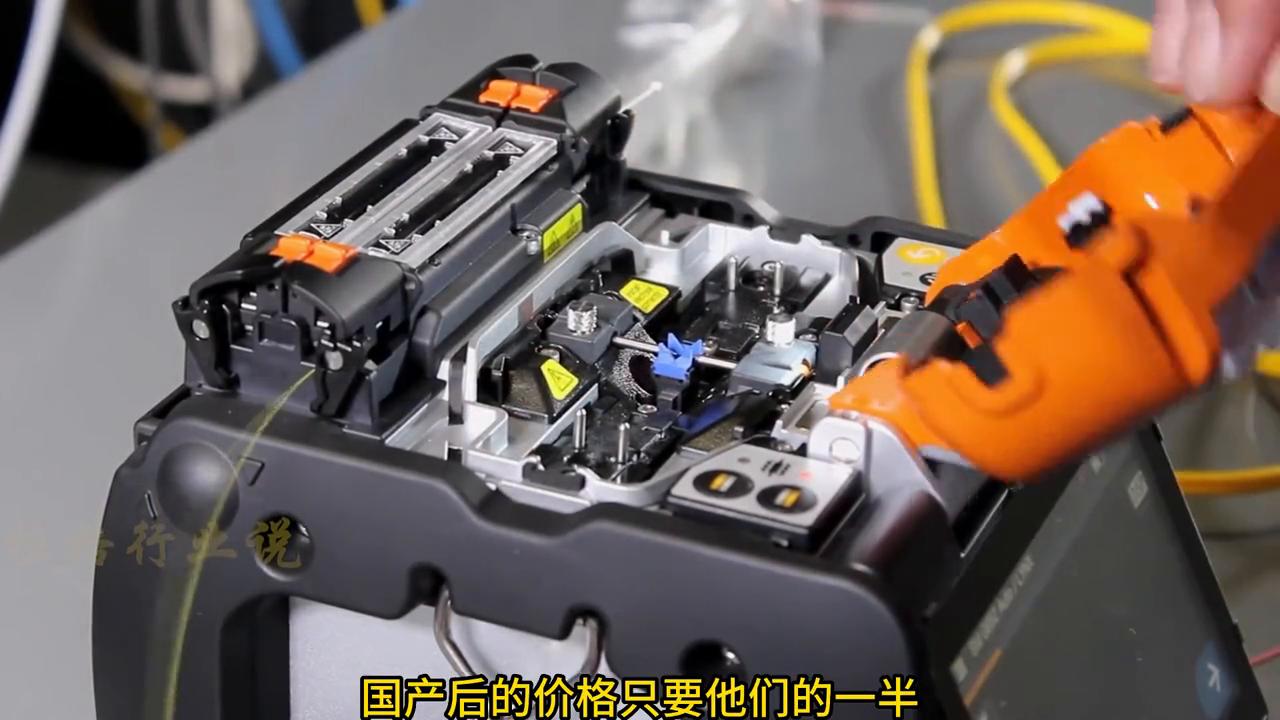 从领先到落伍到赶超,最先进的光纤熔接机