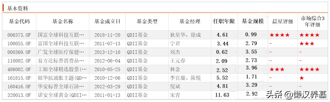 qdii基金哪个最值得购买,qdii基金是主题基金吗