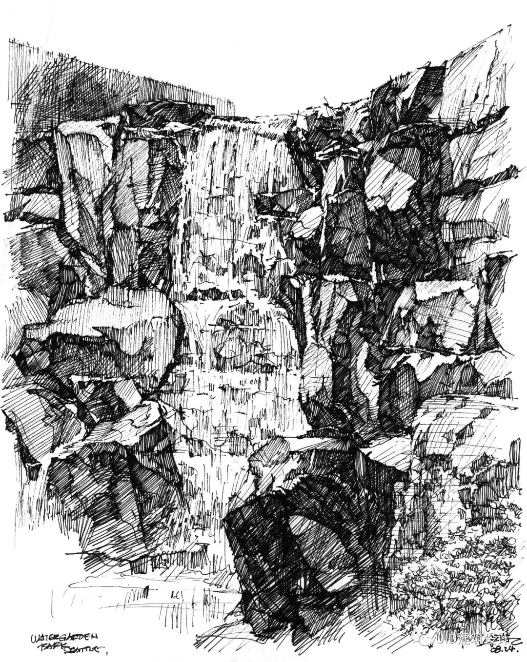 埃及旅游手绘,丹麦旅游手绘图