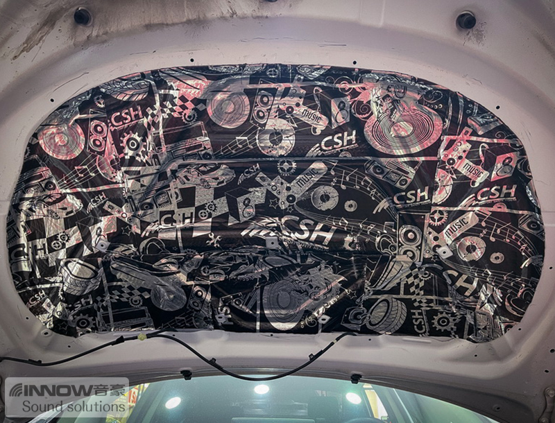 降噪进行时上海音豪比亚迪秦pro汽车隔音改装俄罗斯StP