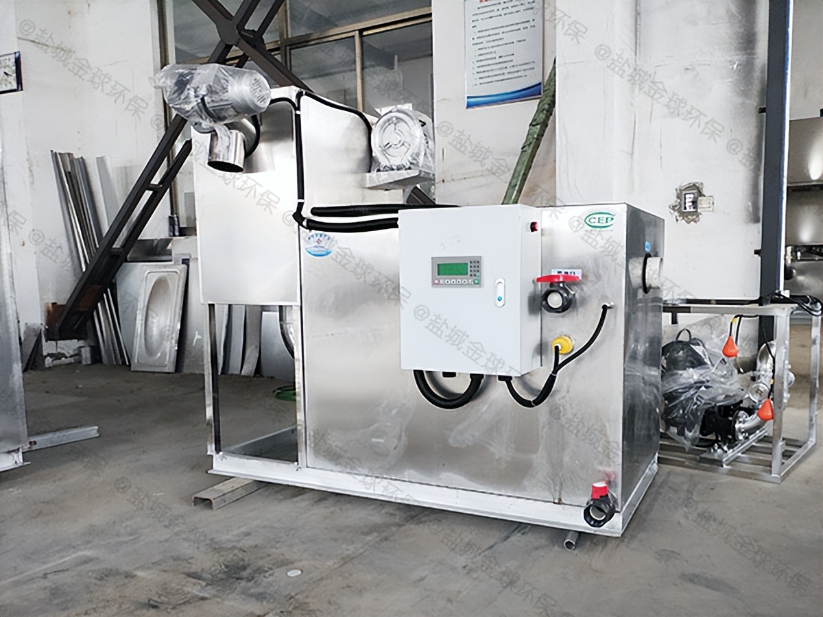 厨房隔油池视频,厨房三级隔油池