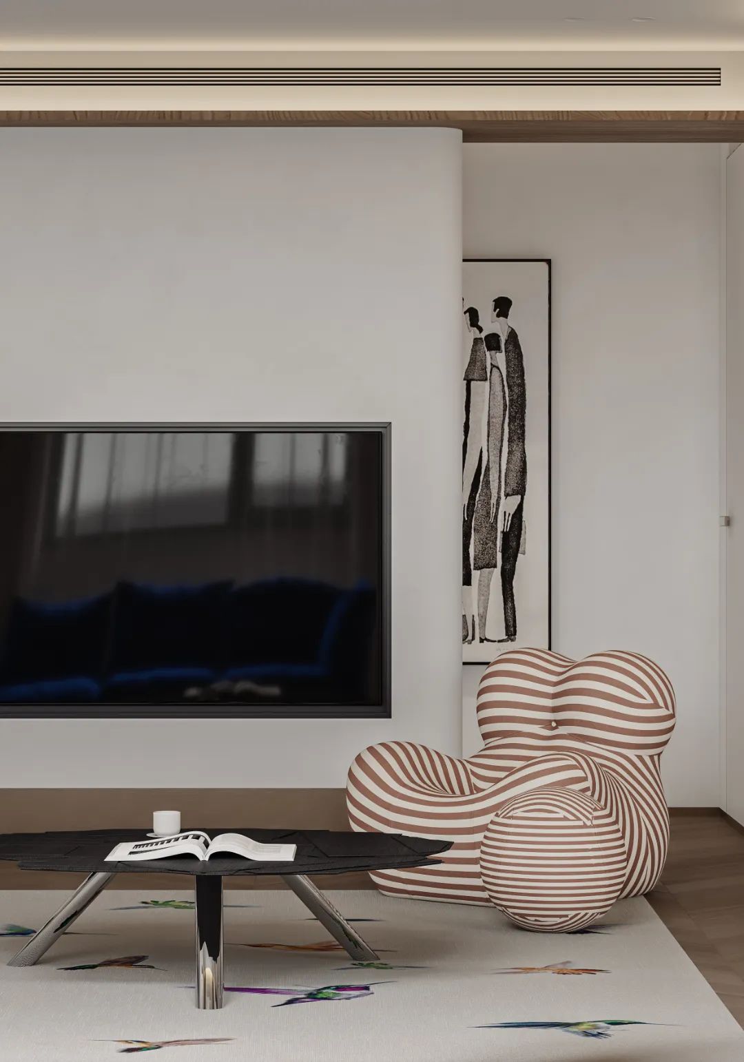 顶级豪宅设计团队,北京1000平别墅现代轻奢装修