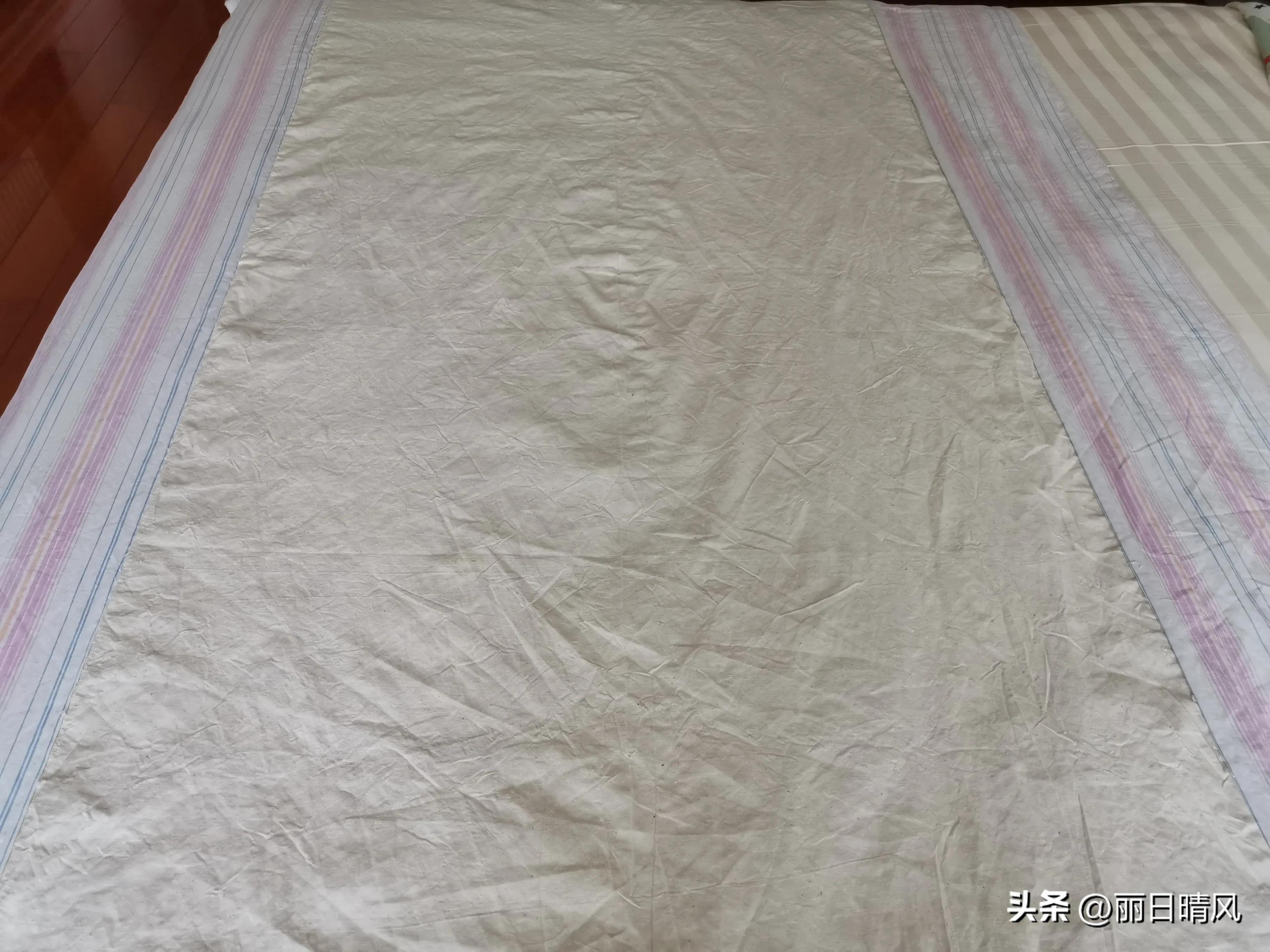 手工制作夏凉夹被,旧被罩做小手工
