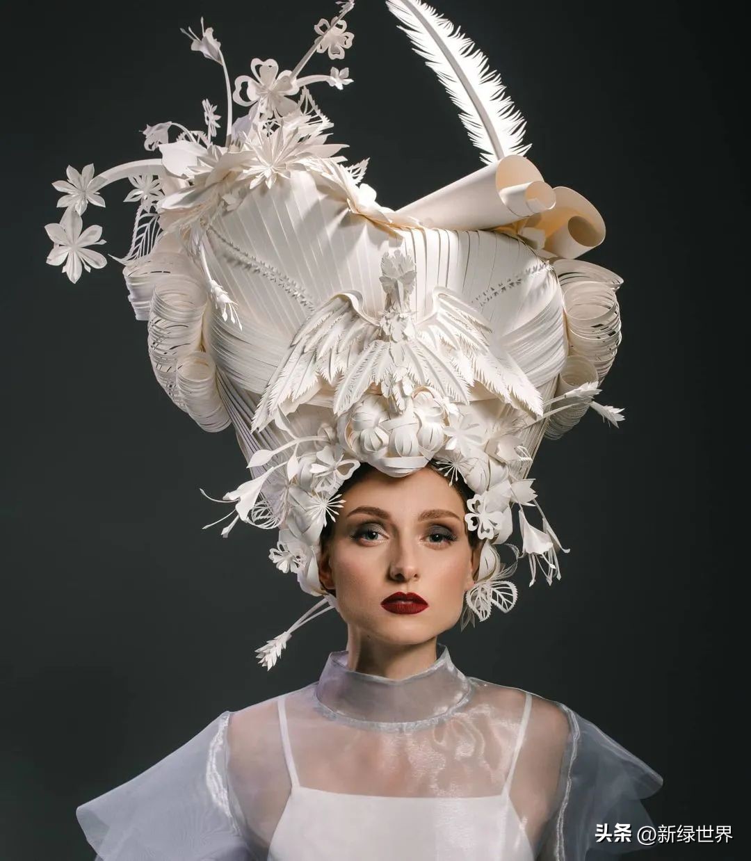 一组纸艺作品,令人惊艳的纸艺作品