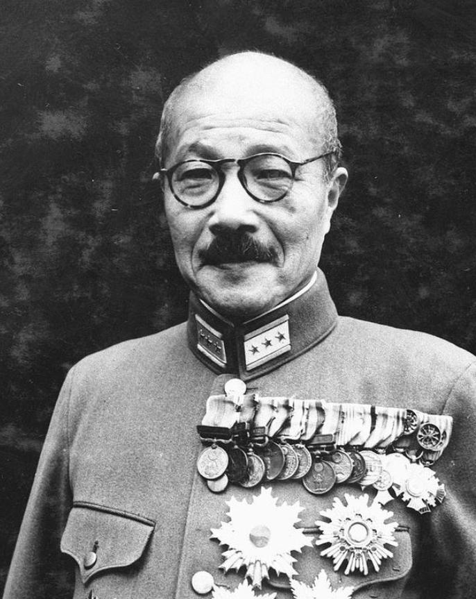 东条英机儿子什么产品卖入中国,年轻的东条英机