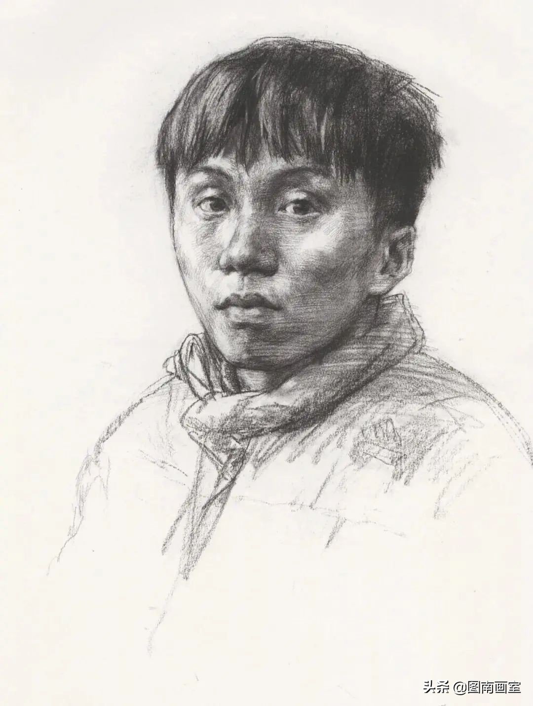 中国美术学院素描头像高分作品,全国素描高分作品