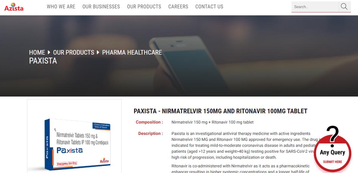 印度Paxista作为辉瑞新冠药Paxlovid的仿制版为何一枝独秀？