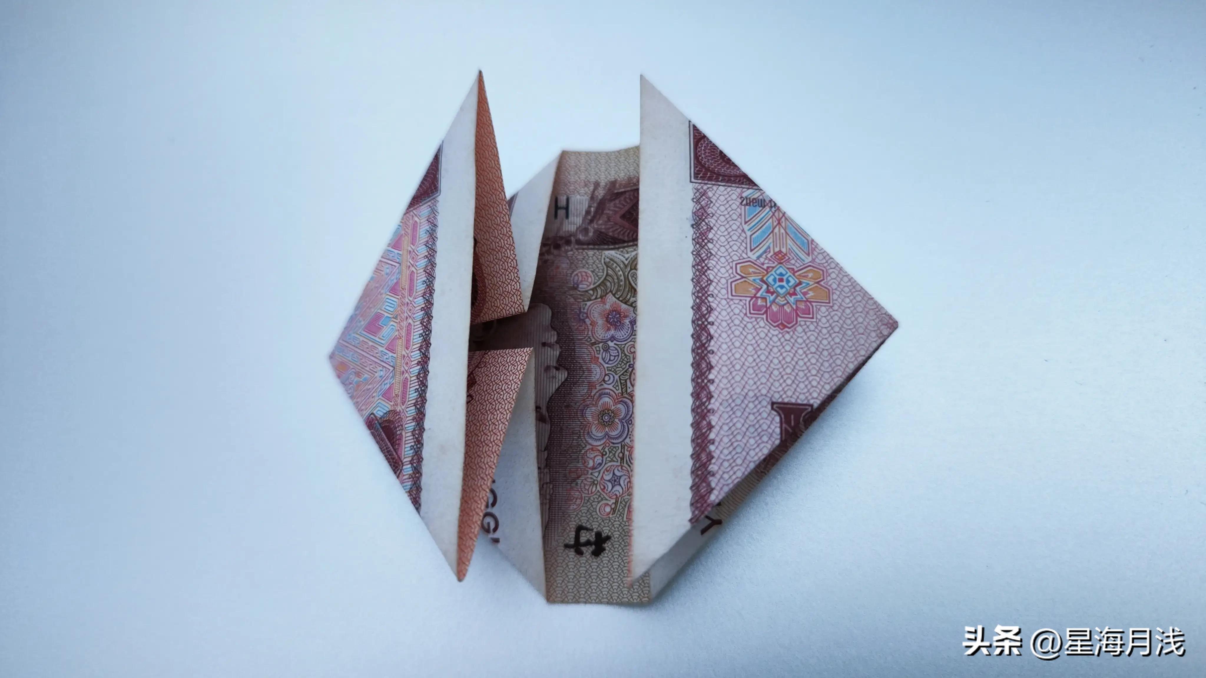 九宫格心形折纸图解,心形折纸的简单步骤