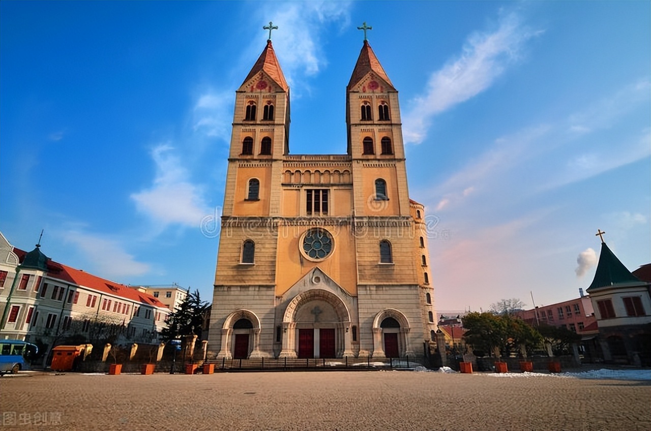 青岛的老街和老建筑,青岛老街异域风情