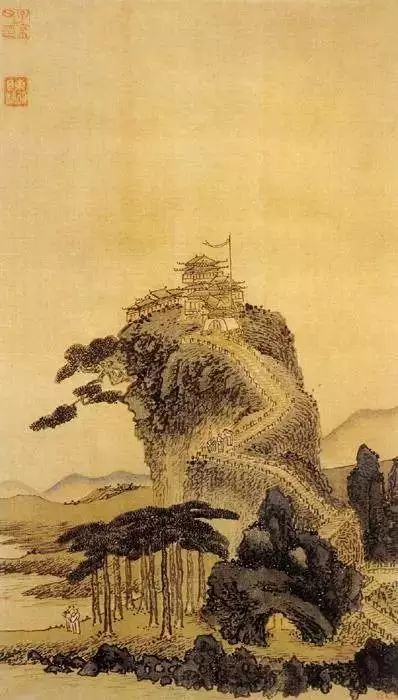 明清高清山水作品欣赏,明代山水名画图片欣赏