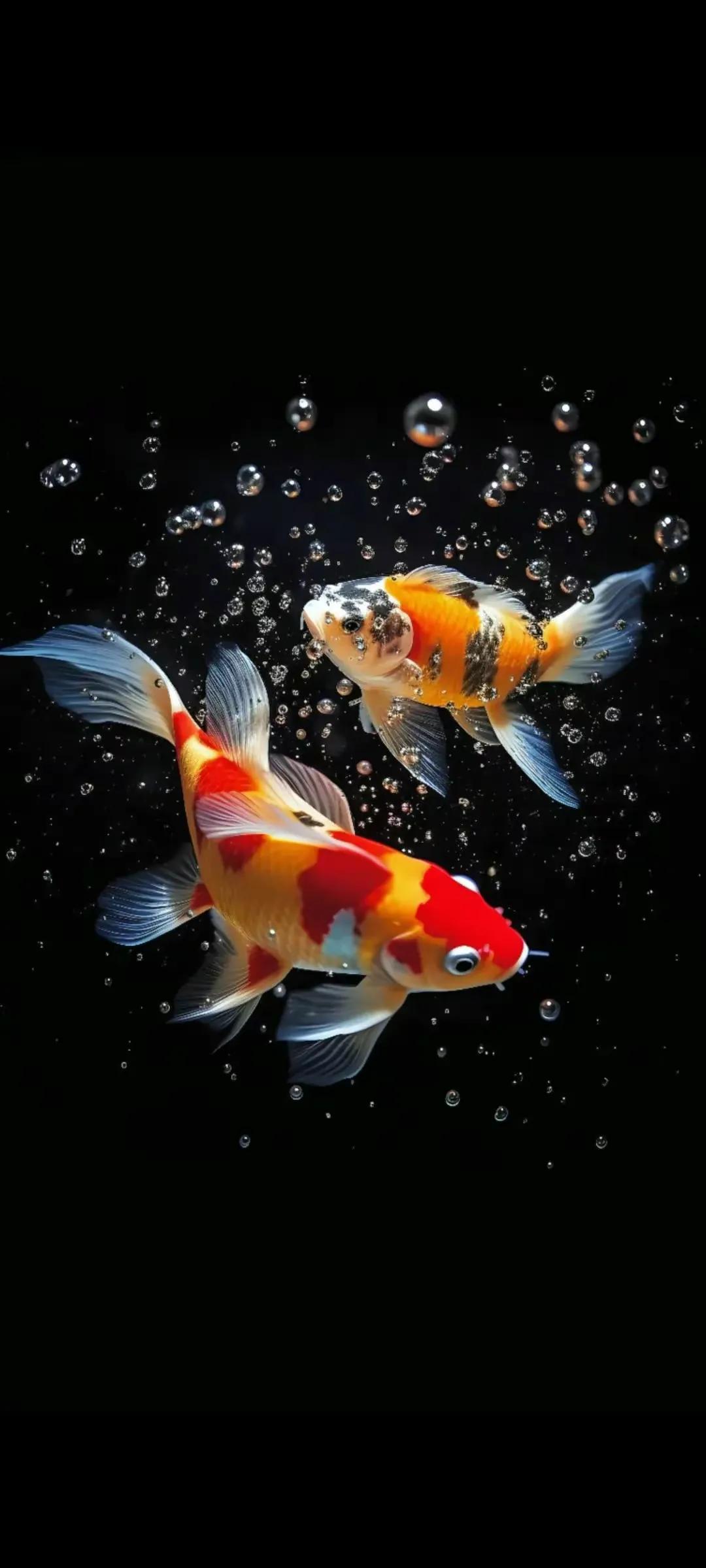 多姿多彩锦鲤图片,锦鲤鱼的照片大全大图可爱