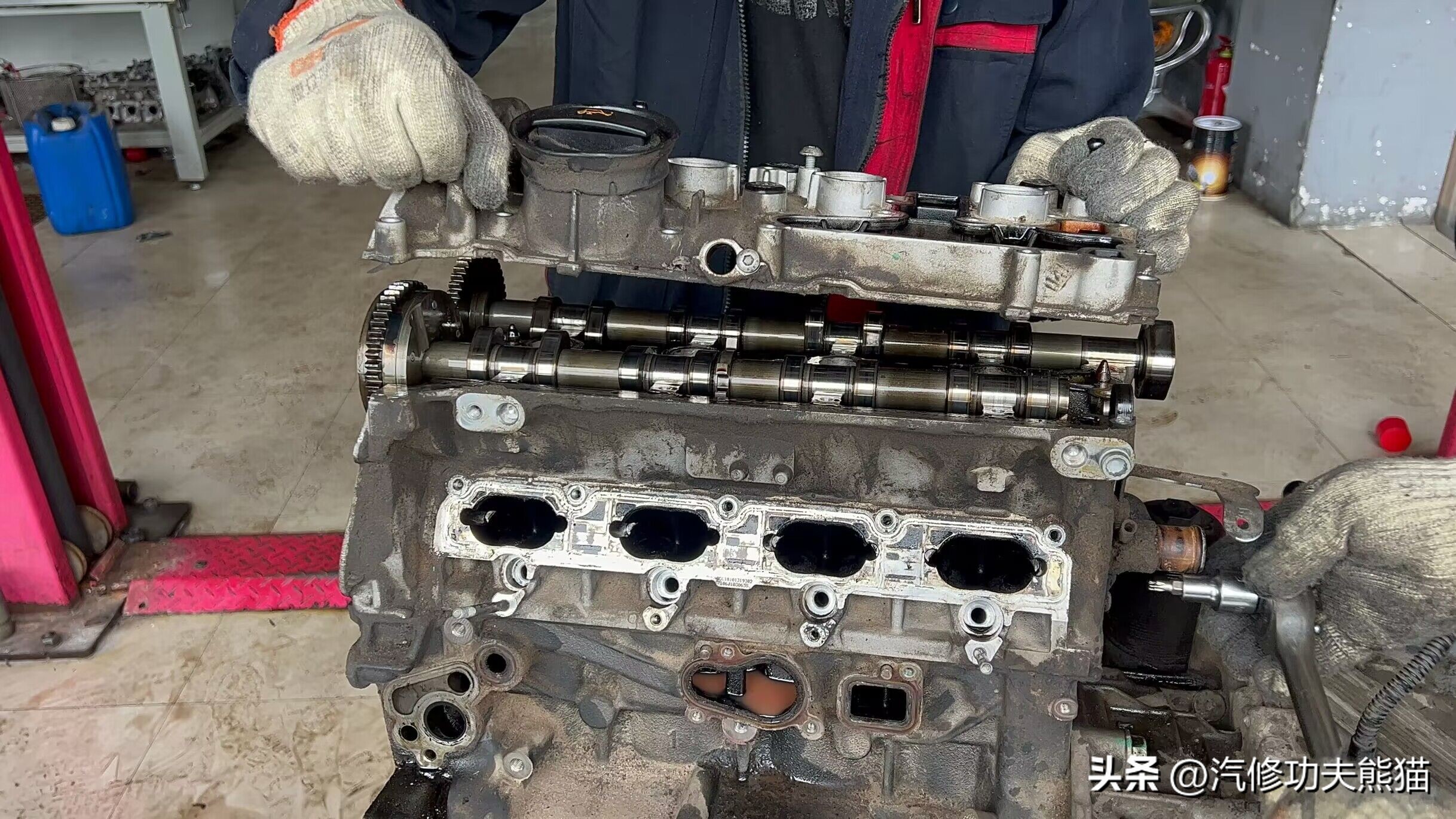 奥迪q3修车,奥迪q3烧机油大修发动机