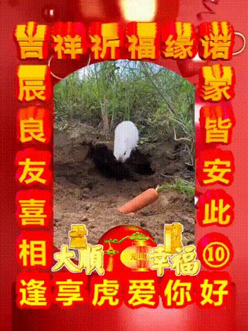 吉祥祝福表情包,除夕祝福表情包大全