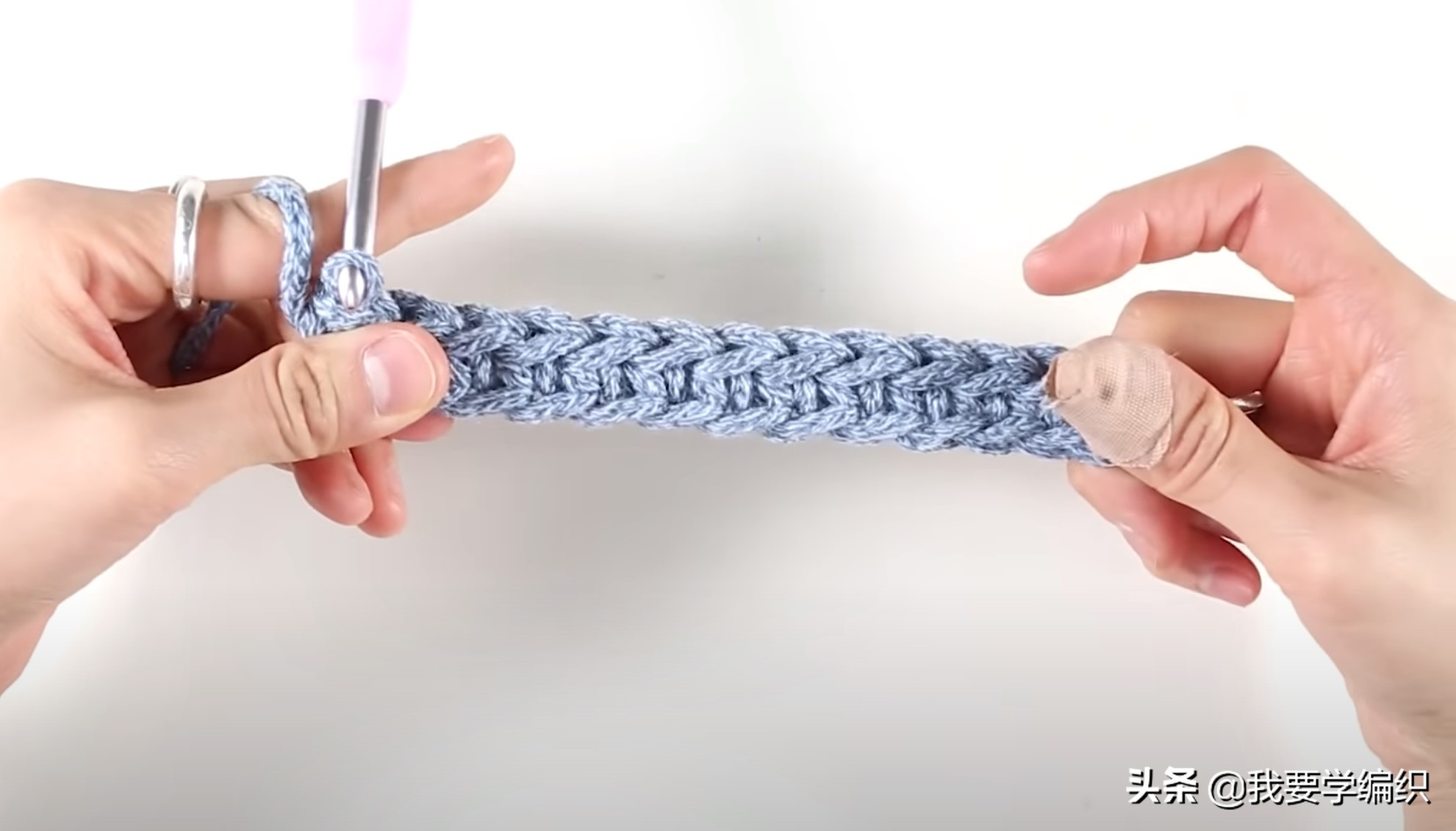 新手入门学钩小包,新手学钩包包视频教程