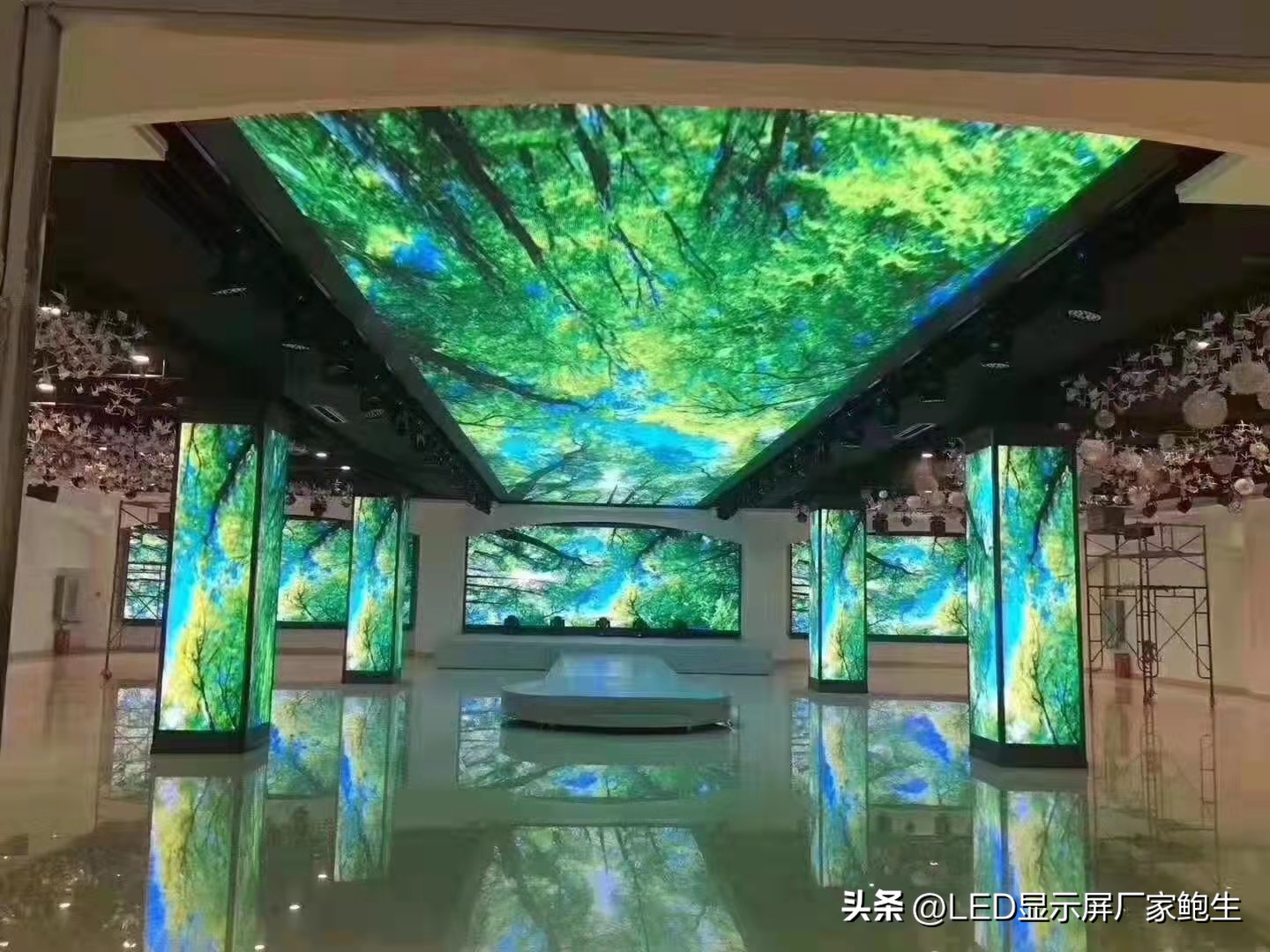宴会厅led电子屏哪里有,宴会厅全彩led显示屏解决方案