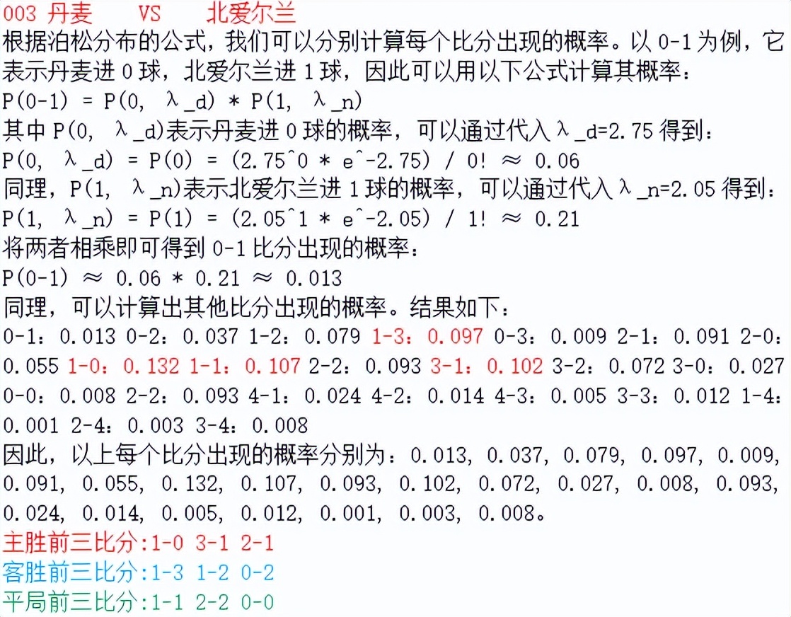 泊松指数是最正确的足彩预测技术,通过竞彩赔率计算胜负平概率