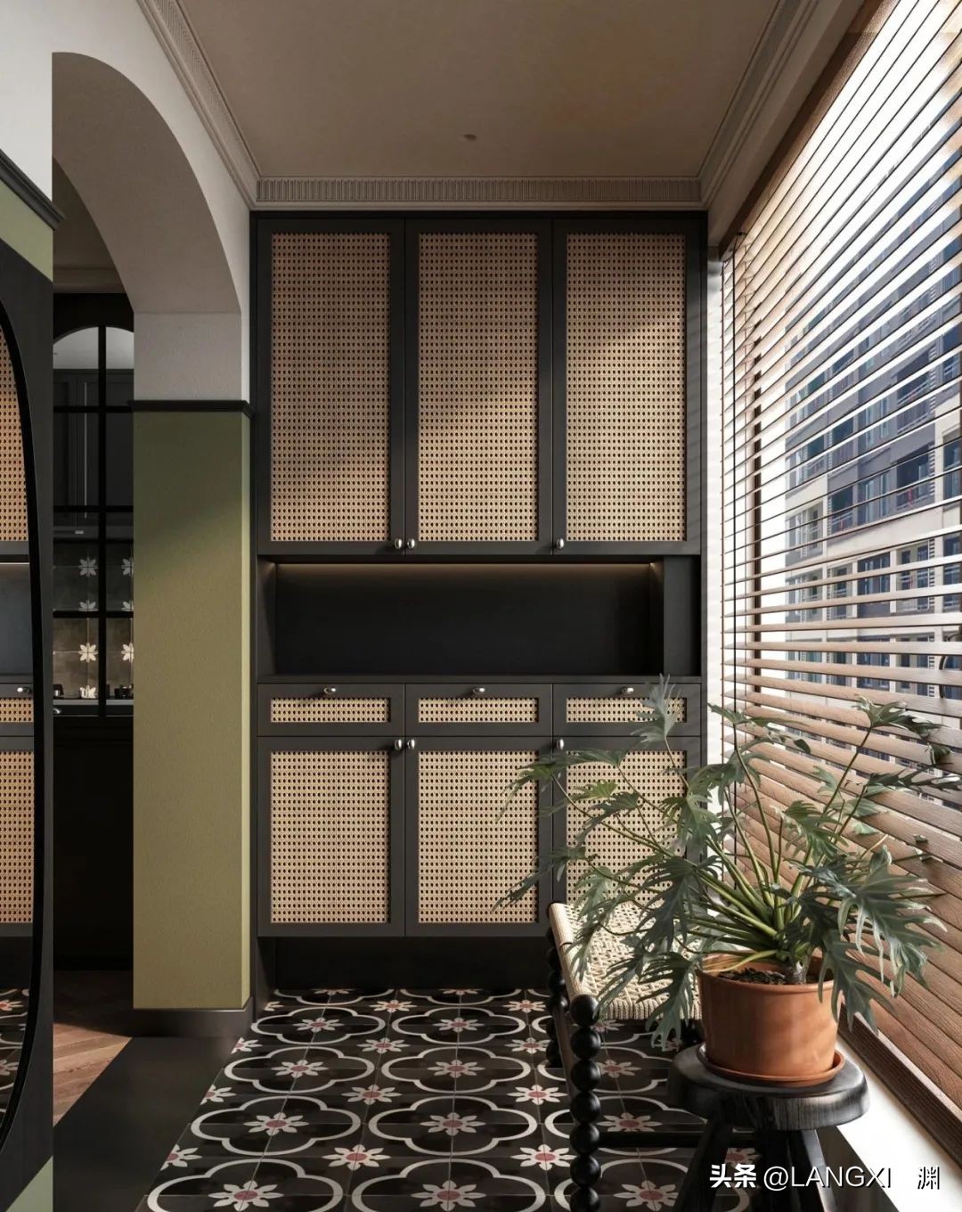 南洋复古风效果图设计元素,复古风的设计太有年代感了