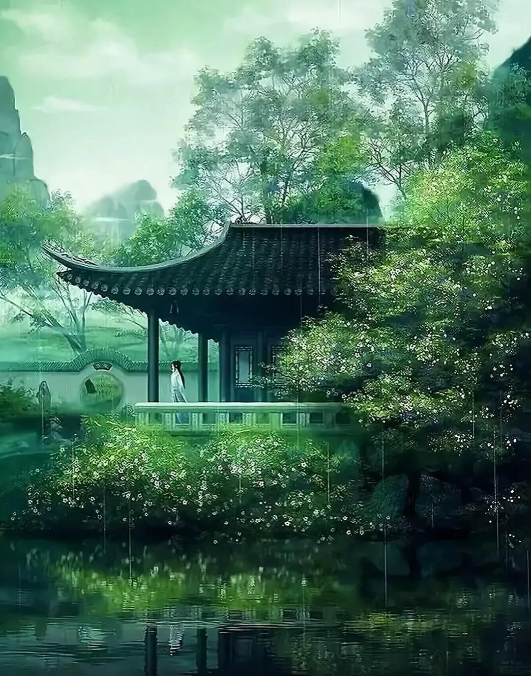 唯美意境古风人物,古风唯美意境图片风景