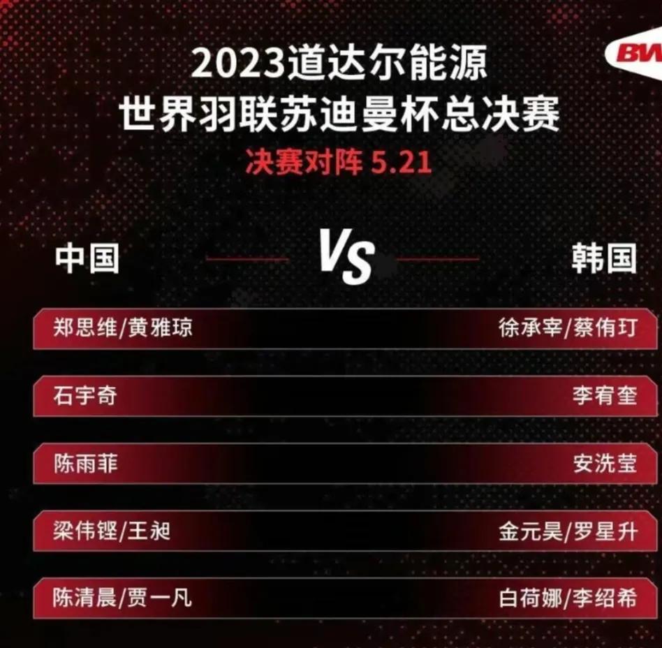 中国对日本羽毛球苏迪曼杯,中国横扫韩国苏迪曼杯夺冠评论