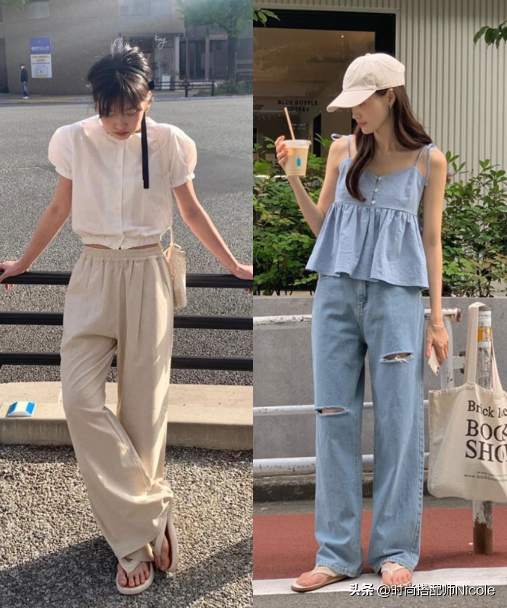 韩系女性穿搭简单好看,韩式穿搭怎么搭