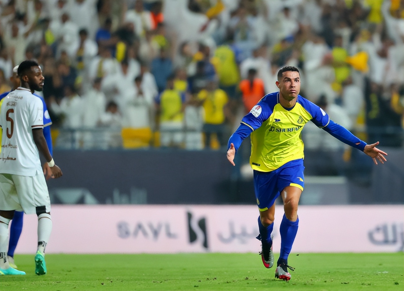 利雅得胜利23-24赛季c罗,利雅得胜利3-2逆转巴勒斯坦