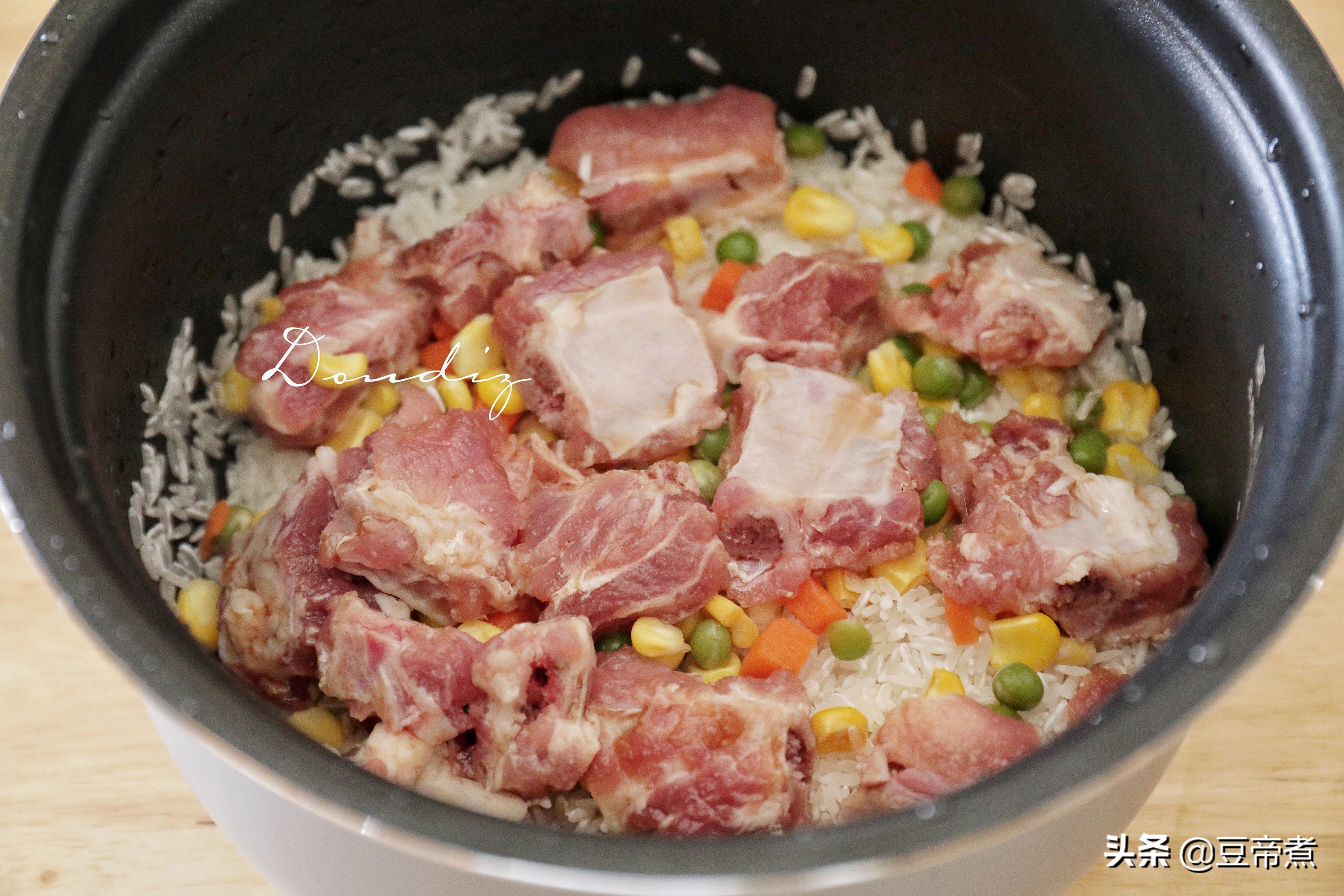 午饭大米饭简单美食做法,好吃的大米烩饭