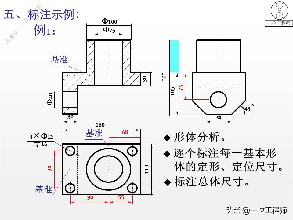 零件图的尺寸标注要求正确清晰,sw零件图如何标注尺寸