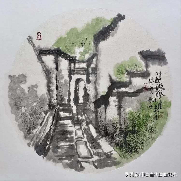 诗情画意经典诗配画竖版,诗情画意赏析中国历代诗画佳作