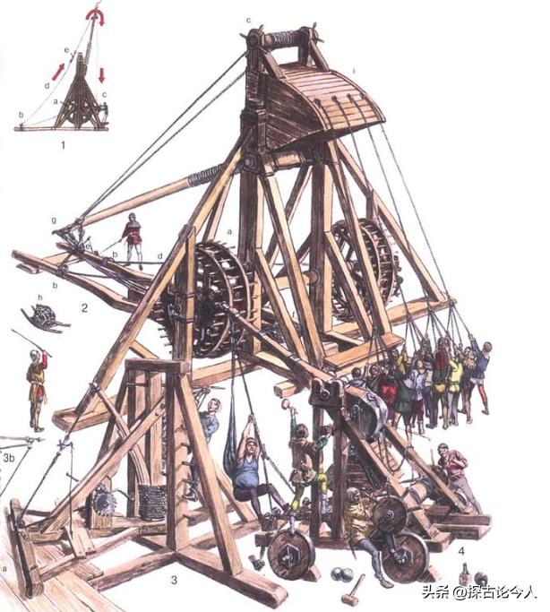 中世纪攻城器械有哪些,古波斯武器