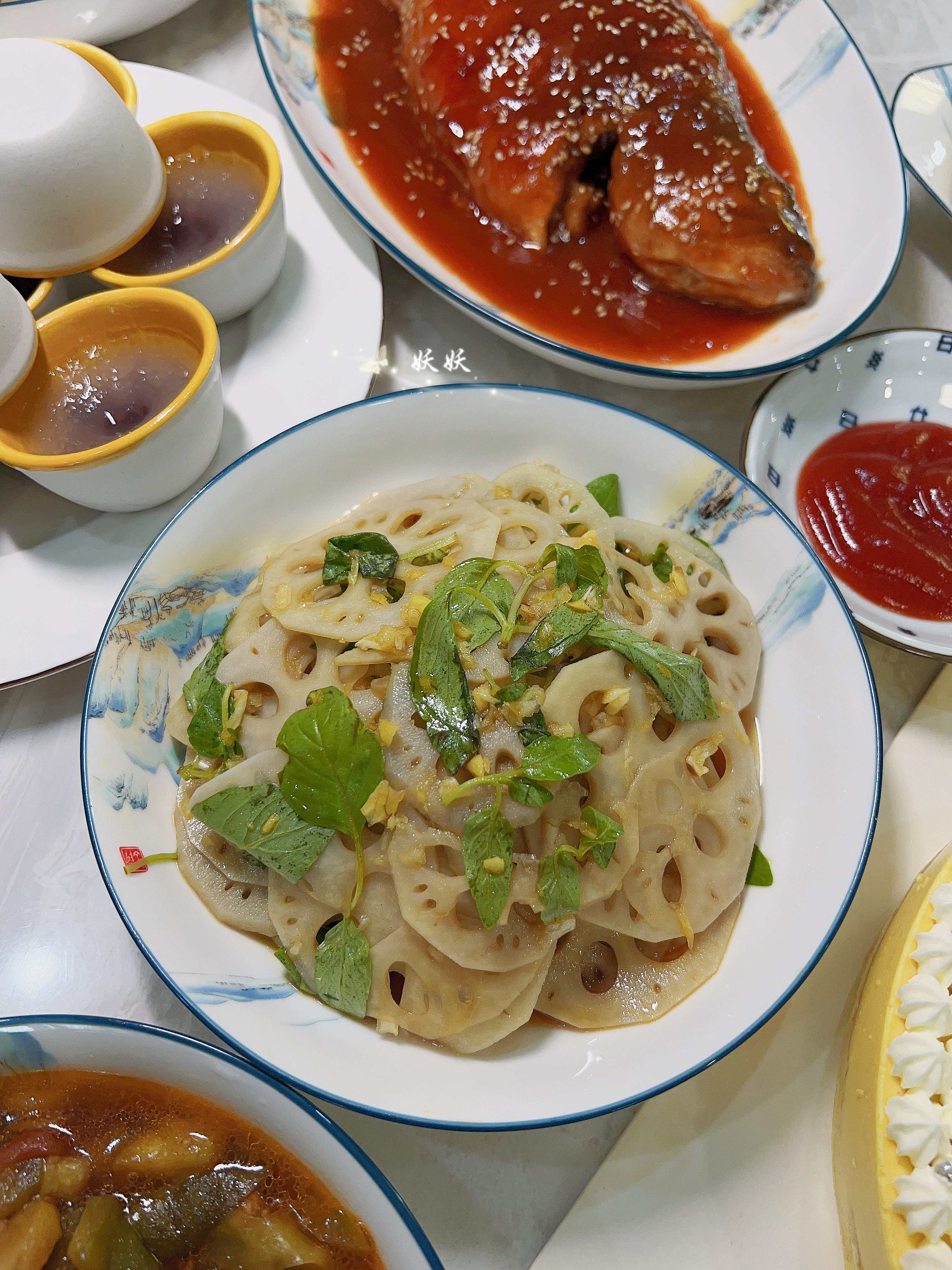 老公亲自下厨做的饭菜太好吃了 (老公生日花费200元做8菜一汤)