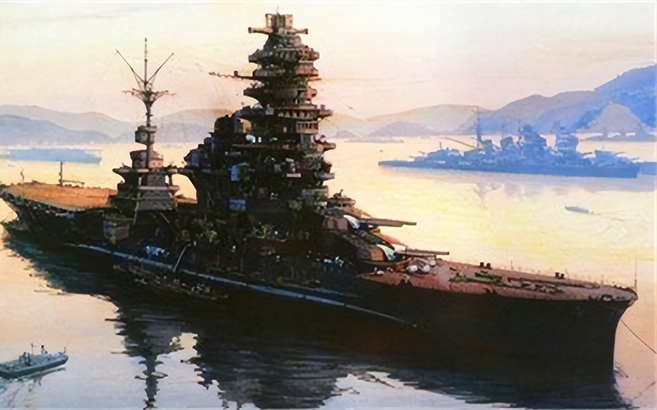 日本二战超级战舰被潜艇击沉,日军超级战舰被击沉