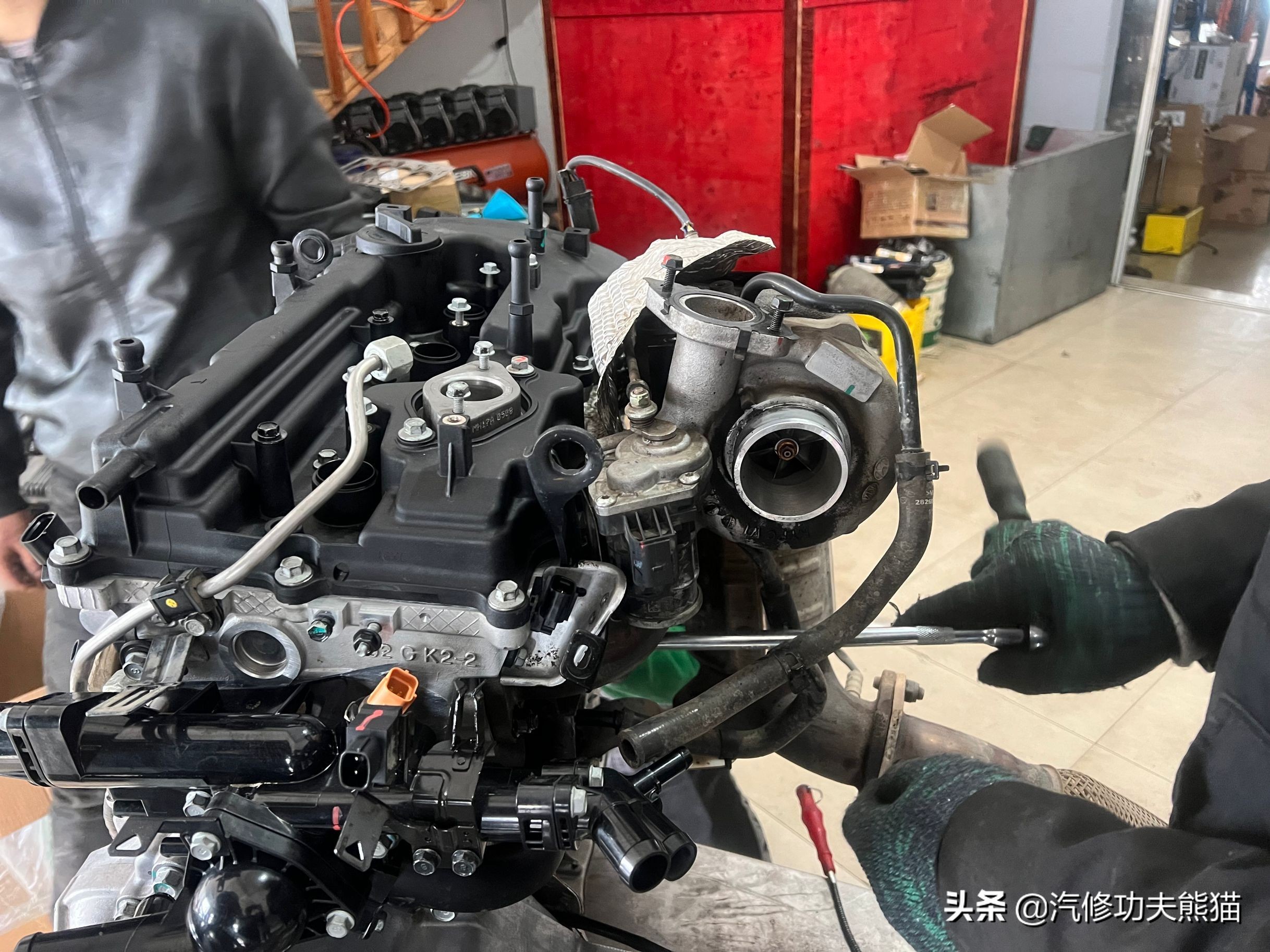 全新胜达大修,现代全新胜达9万公里烧机油