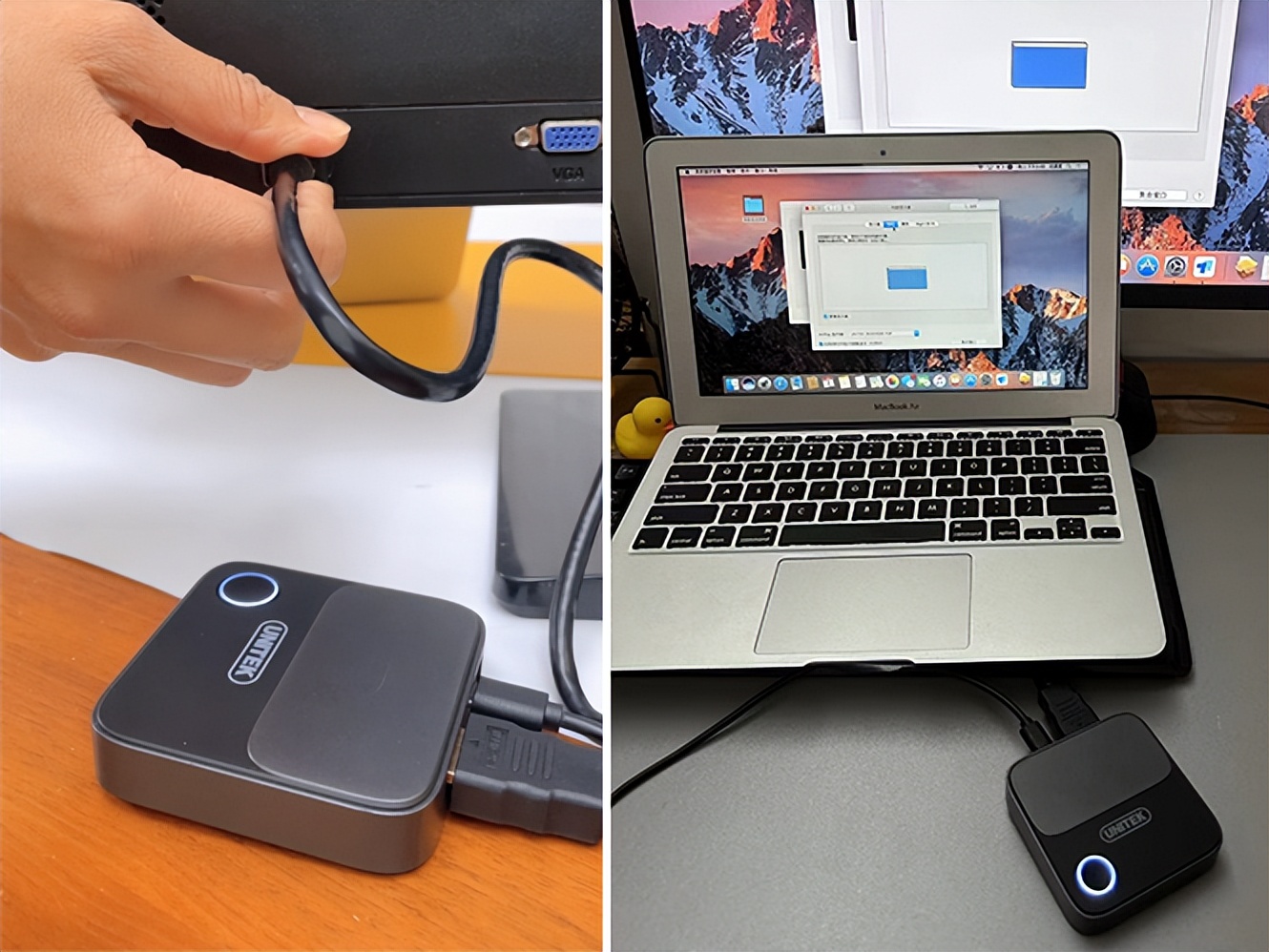 没有hdmi接口连接投影仪,苹果mac笔记本hdmi显示器