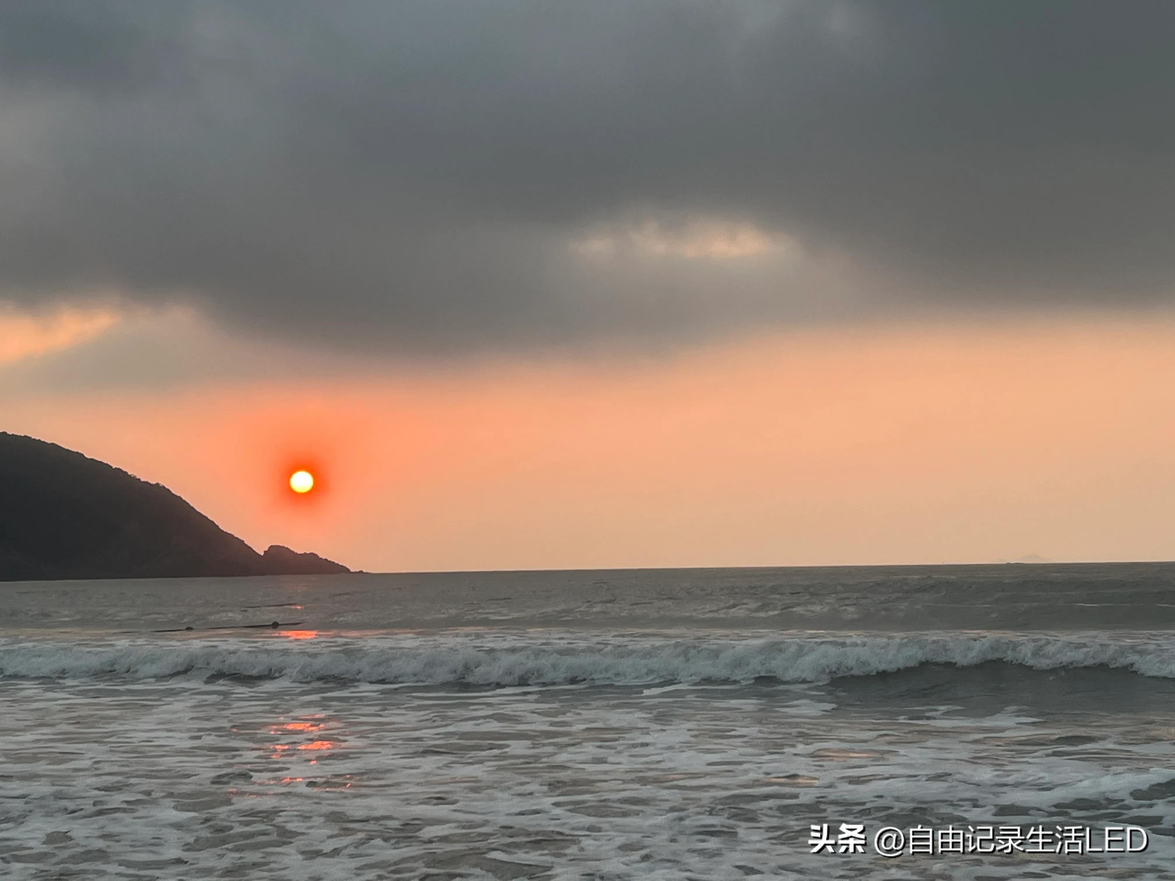 “十里金沙”之东沙：朱家尖看日出的绝佳之地