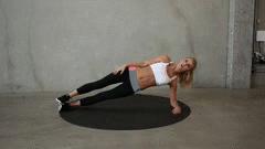 怎样正确做平板支撑练出腹肌,四种平板支撑动作练出腹肌